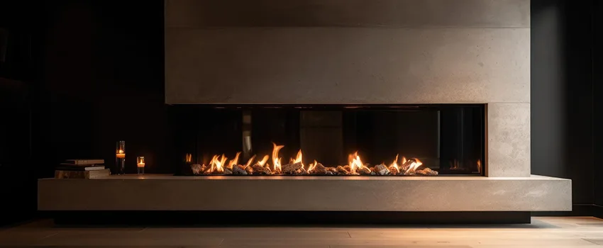 Gas Fireplace Ember Bed Design Services in Palos Hills, Illinois